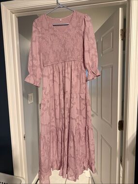 Women's lavender midi Dress